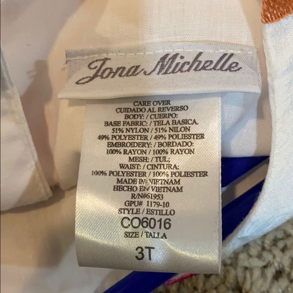 Jona Michelle polka dot dress 3T - Picture 6 of 6